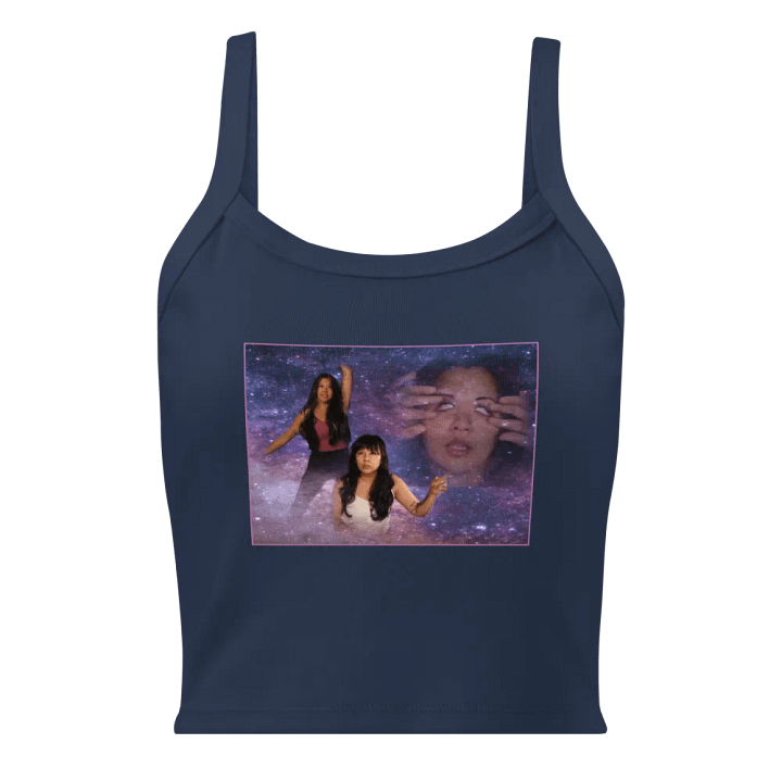 3 Missy Galaxy ribbed tank top product image (5)