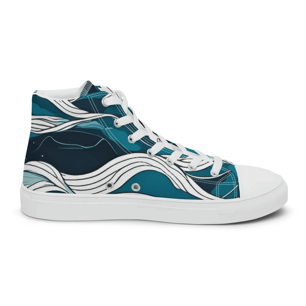 Fluidity Blue High Tops product image (9)
