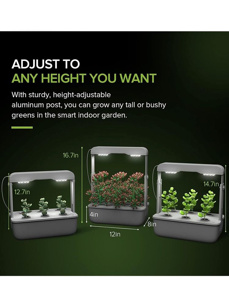 SANSI 20W Hydroponics Growing System | Indoor Garden with LED Grow Light product image (4)