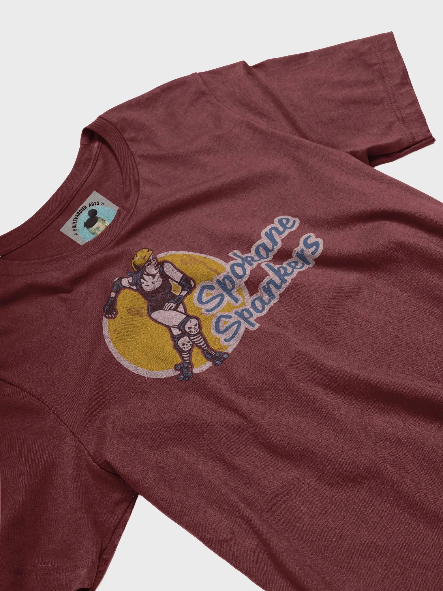 Spokane Spankers Roller Derby Unisex T-shirt product image (17)