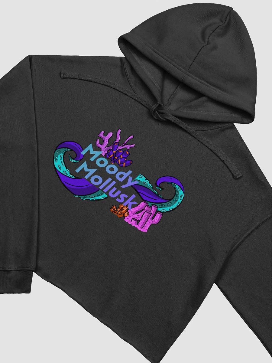 Moody Cropped Hoodie!! product image (3)
