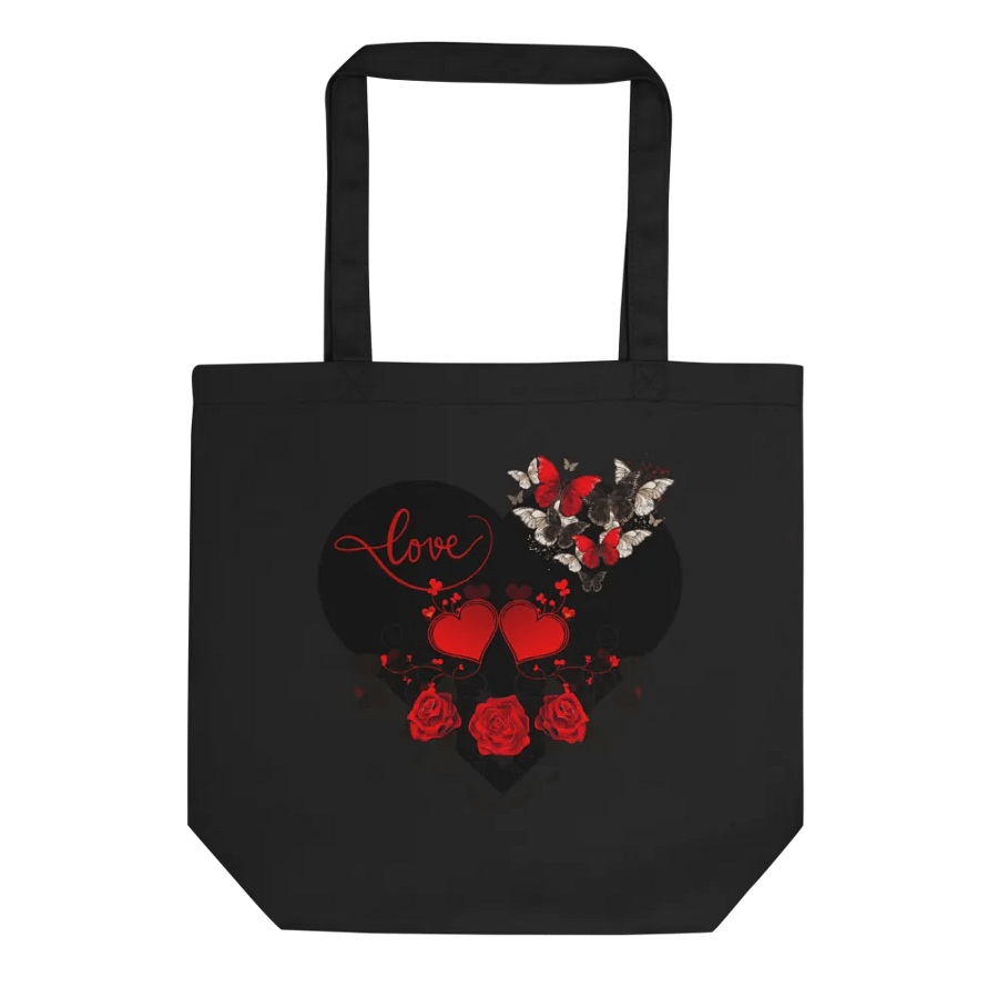 Love & Roses Eco Tote Bag product image (4)