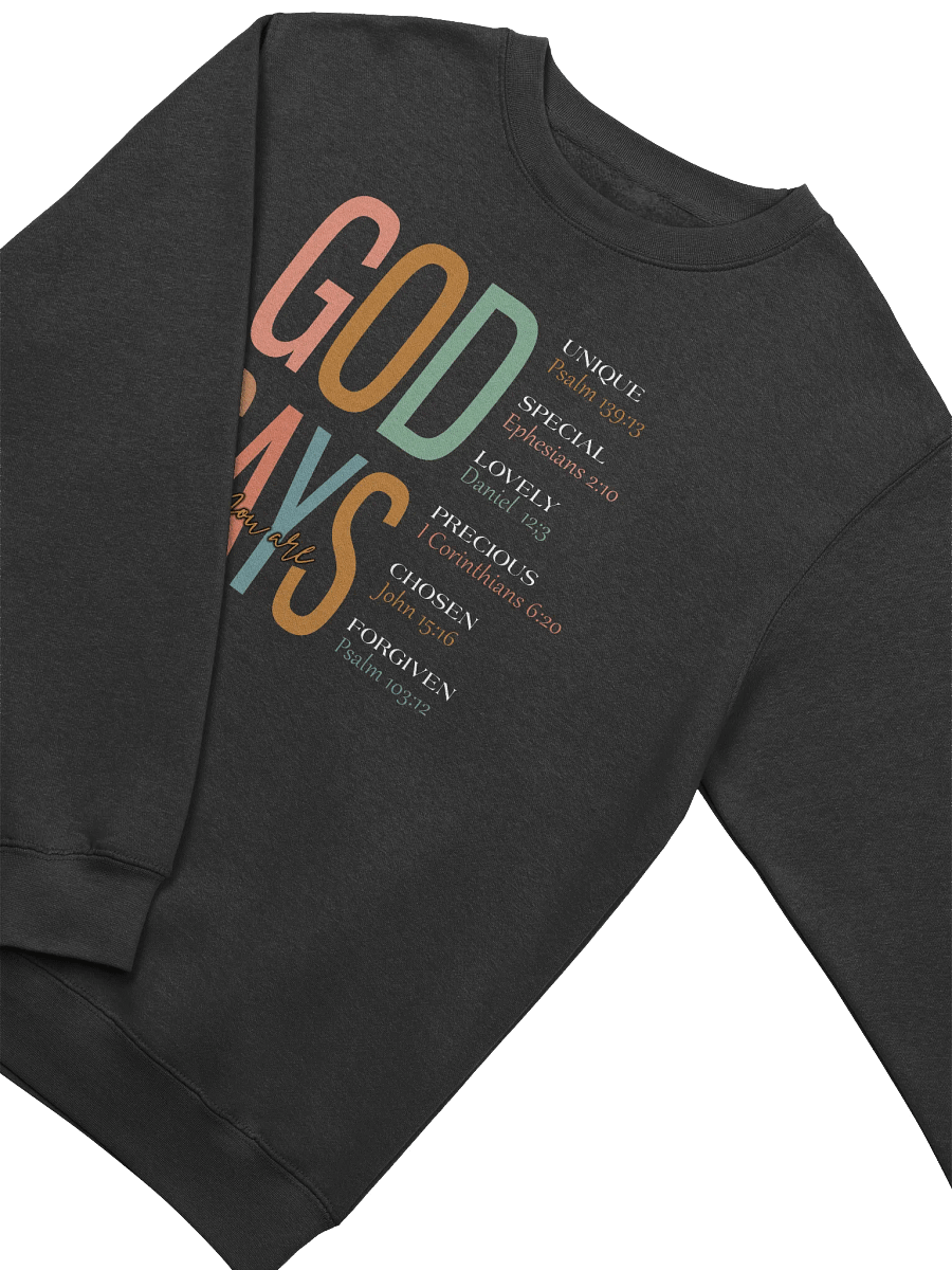 Divine Typography Sweatshirt product image (8)