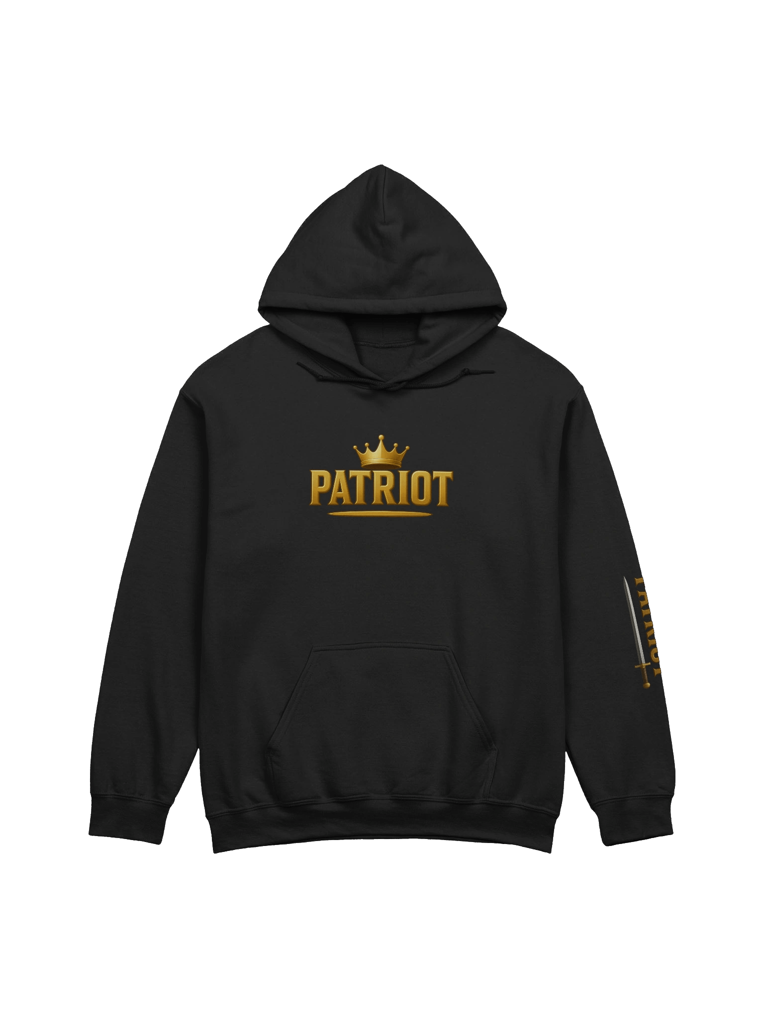 Royal Checkered Crown Hoodie product image (1)