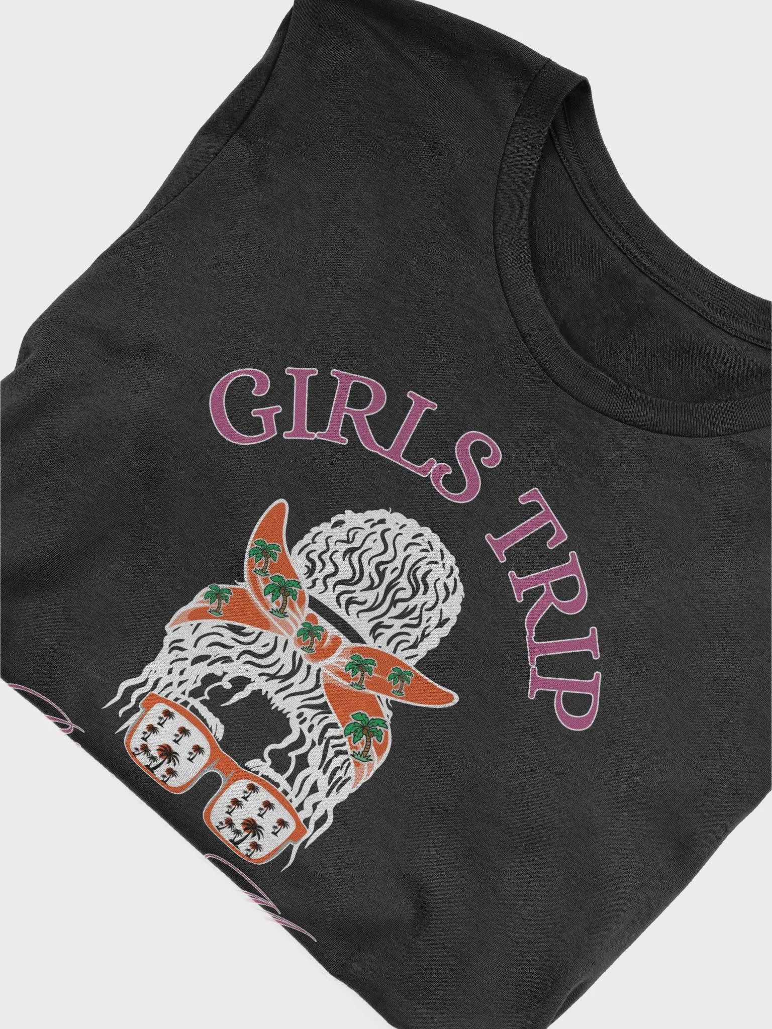 Girls Trip Riviera Maya Mexico 2024 messy bun Family Friends Vacation Matching T-Shirt product image (5)