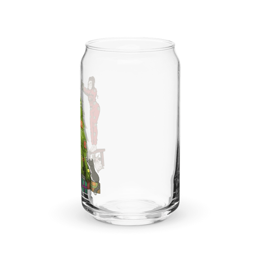Christmas Edition Can shaped glass product image (9)