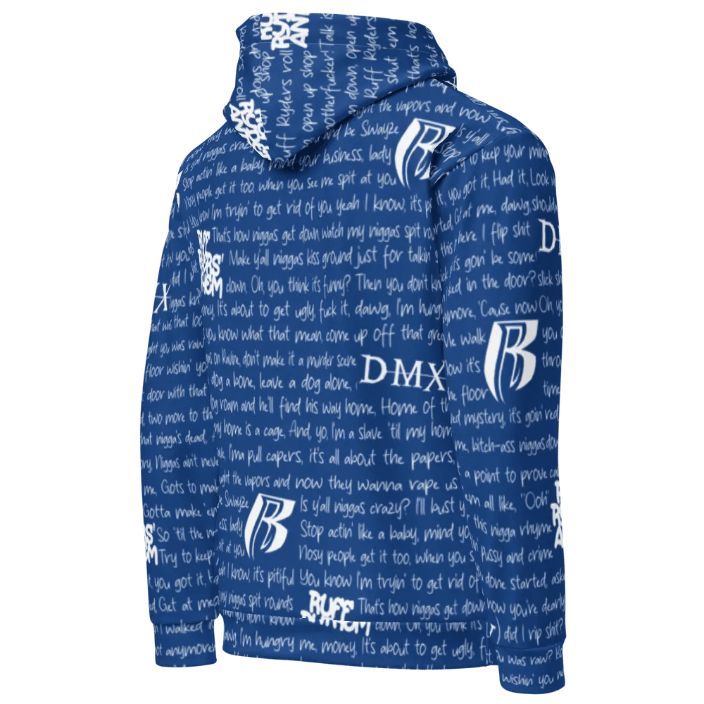 Ruff Ryders' Anthem - DMX - BLUE - Unisex Hoodie product image (4)