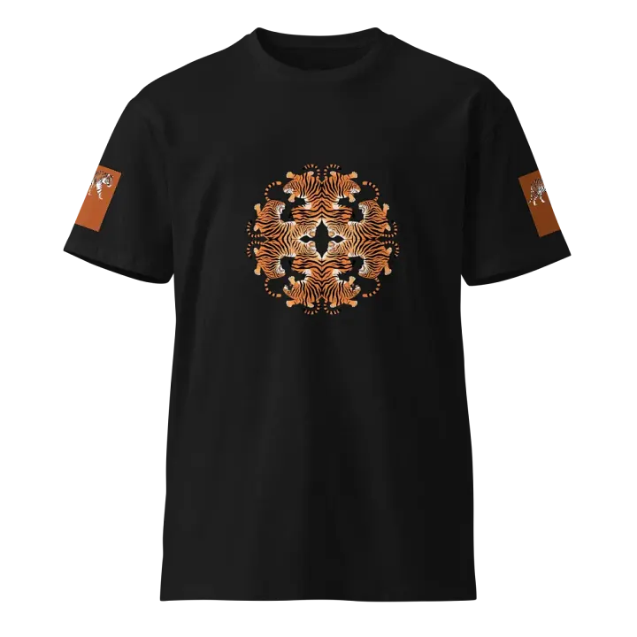 Tiger Kaleidoscope Unisex T-Shirt product image (1)