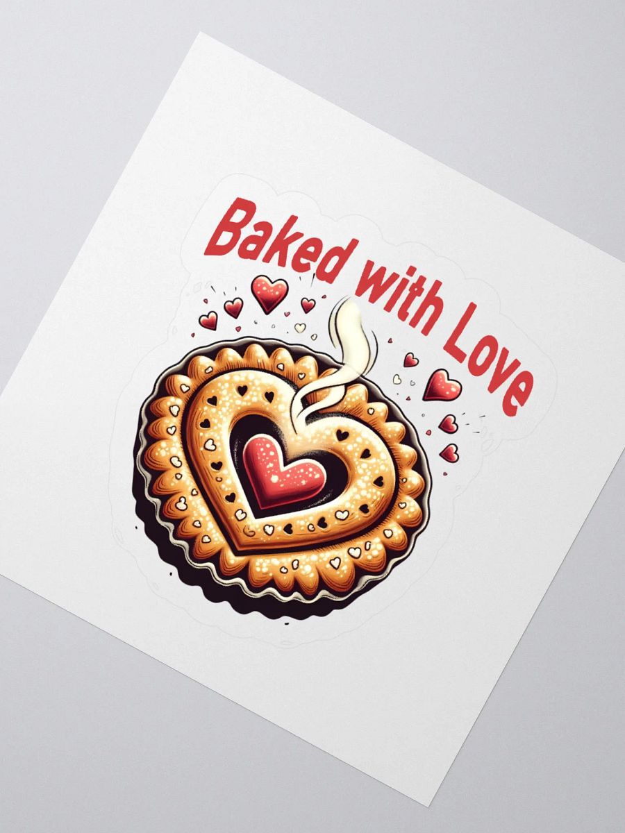 Baked with Love - Kiss Cut Stickers product image (7)