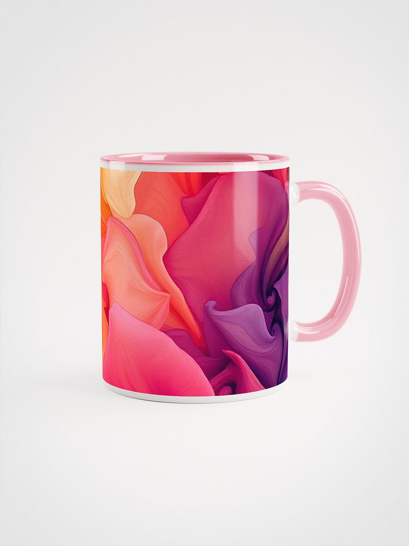 Vibrant Petals Ceramic Mug