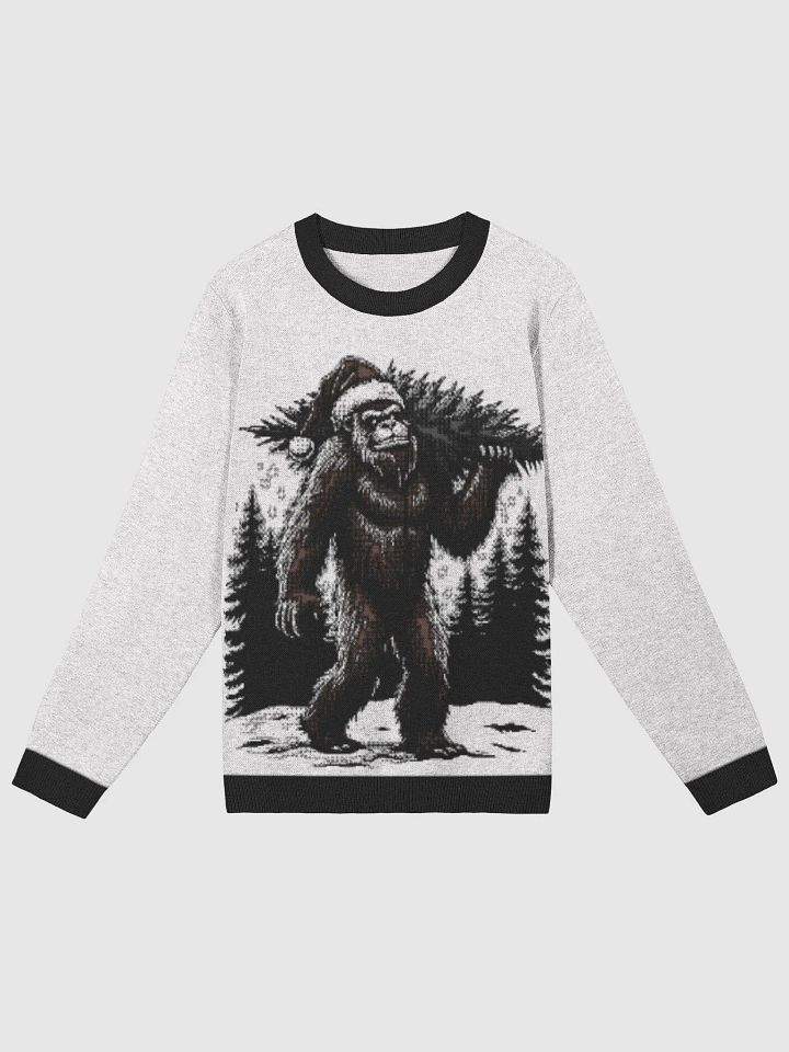 Bigfoot Christmas Jacquard Sweater product image (2)
