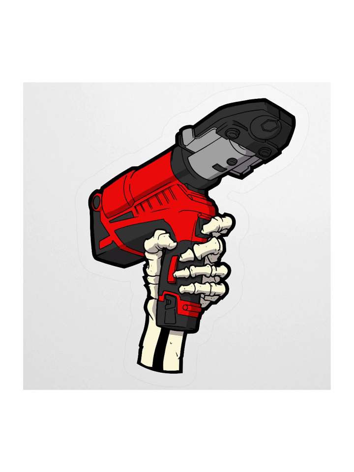 SKELETON PRESS TOOL STICKER product image (2)