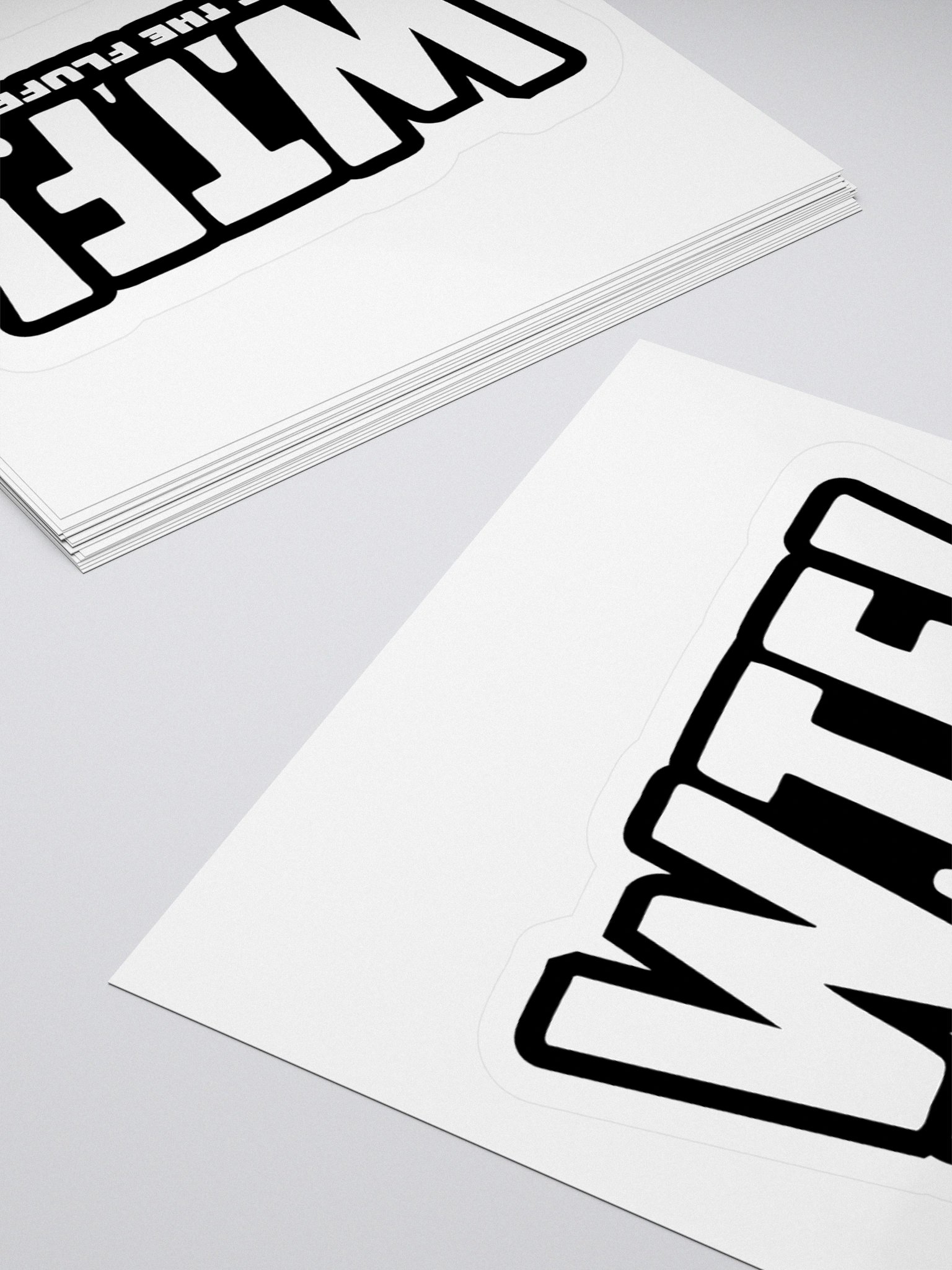 WTF! TV Kiss Cut Stickers product image (8)