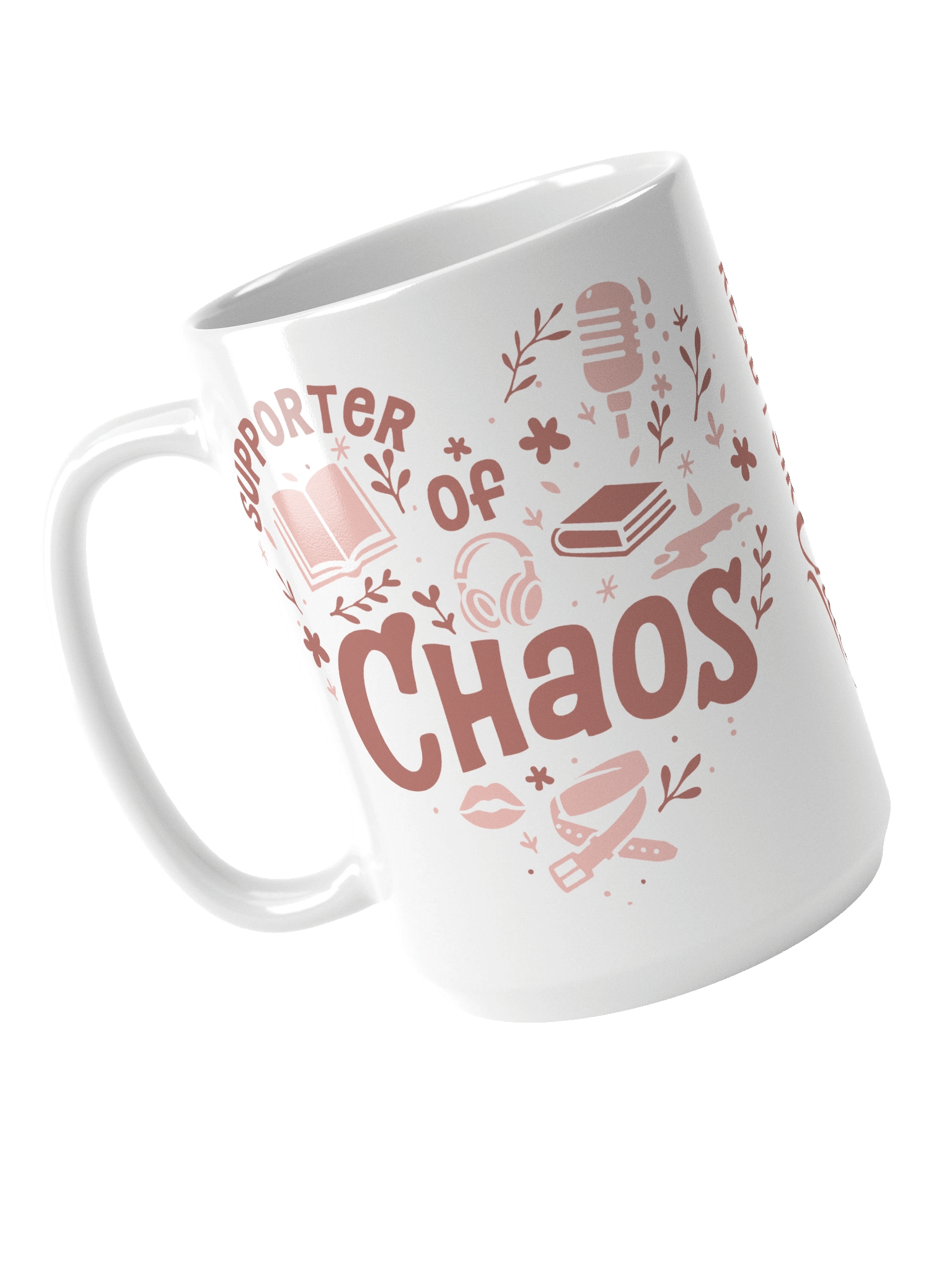 Supporter of Chaos Mug (Pink) product image (4)