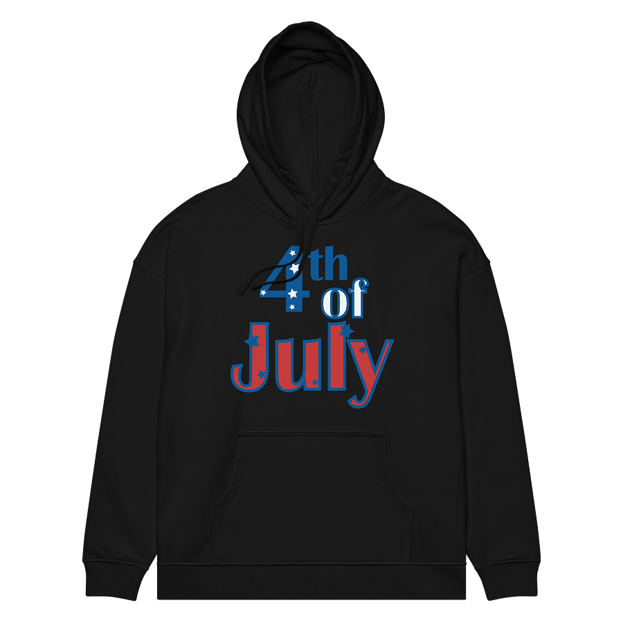 Star-Spangled 4th of July Organic Hoodie product image (5)