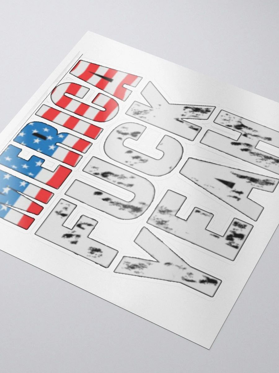 MURICA FUCK YEA sticker product image (3)