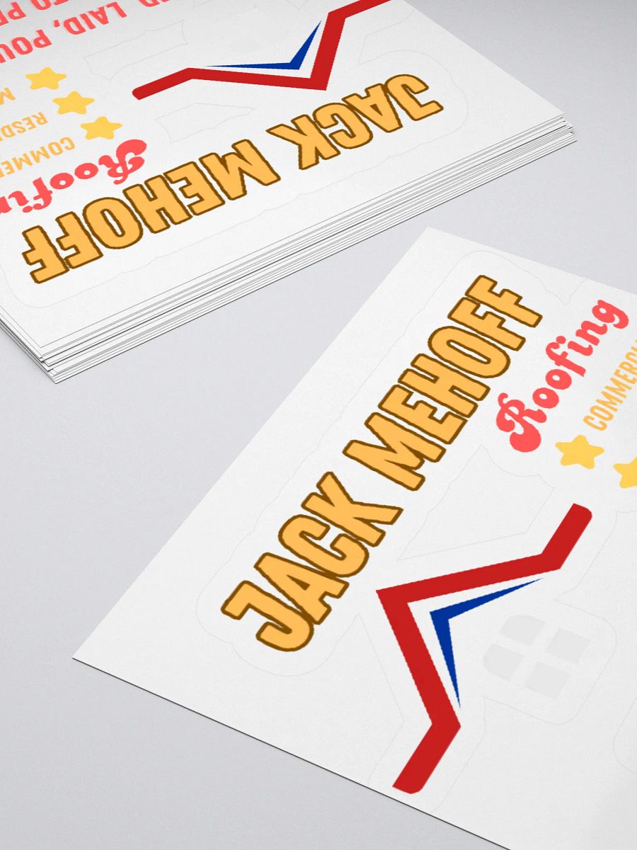 Jack MeHoff Roofing Sticker product image (4)
