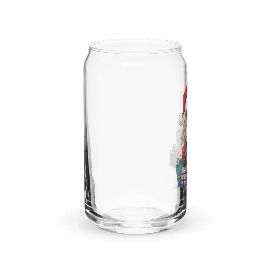 Santa Bunny Can-Shaped Glass product image (4)