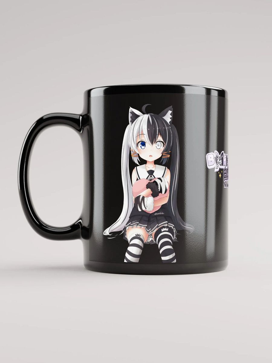 All Black Mug - Byakko Heart Pillow Edition product image (11)