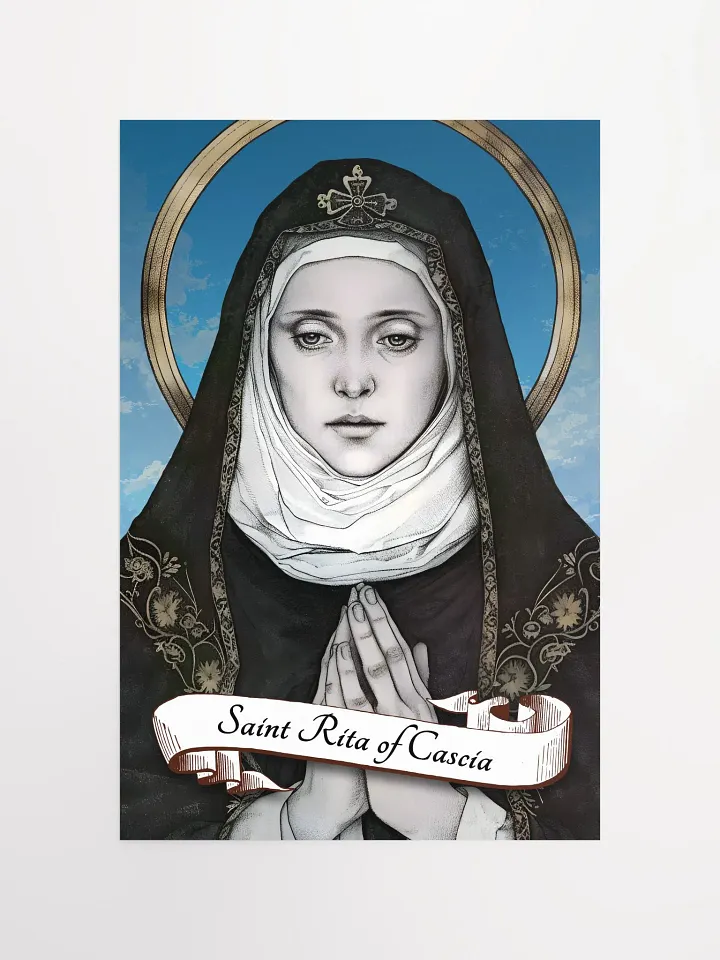 Saint Rita of Cascia Poster product image (2)