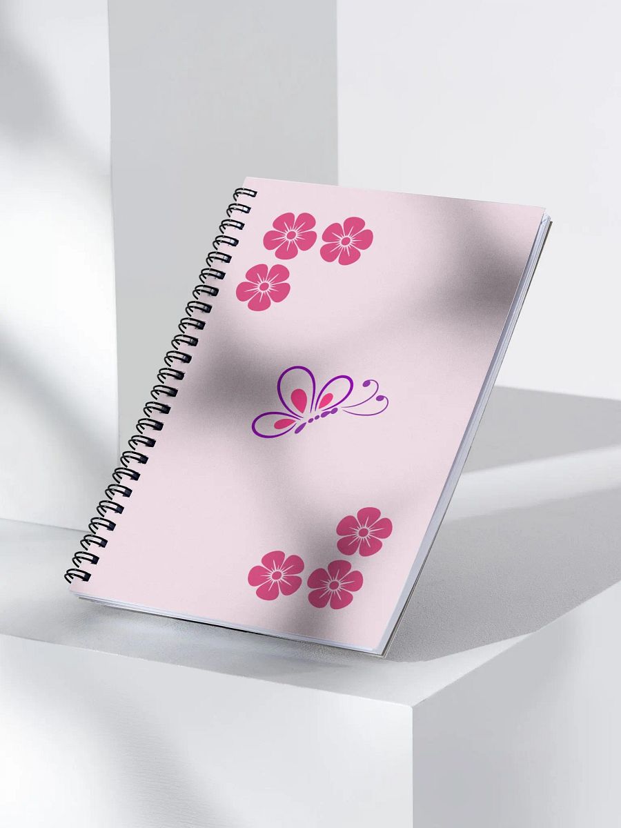 Butterfly Blooms Spiral Notebook product image (3)