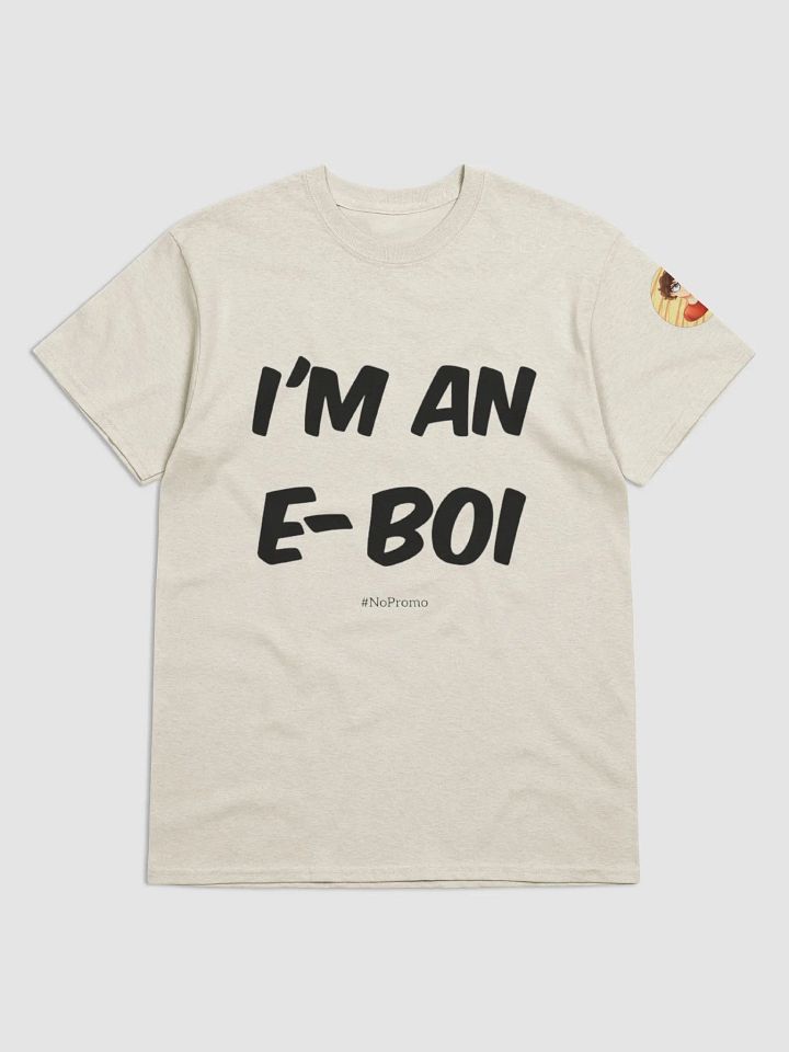 I'm An E-Boi Black Letter T-Shirt product image (1)