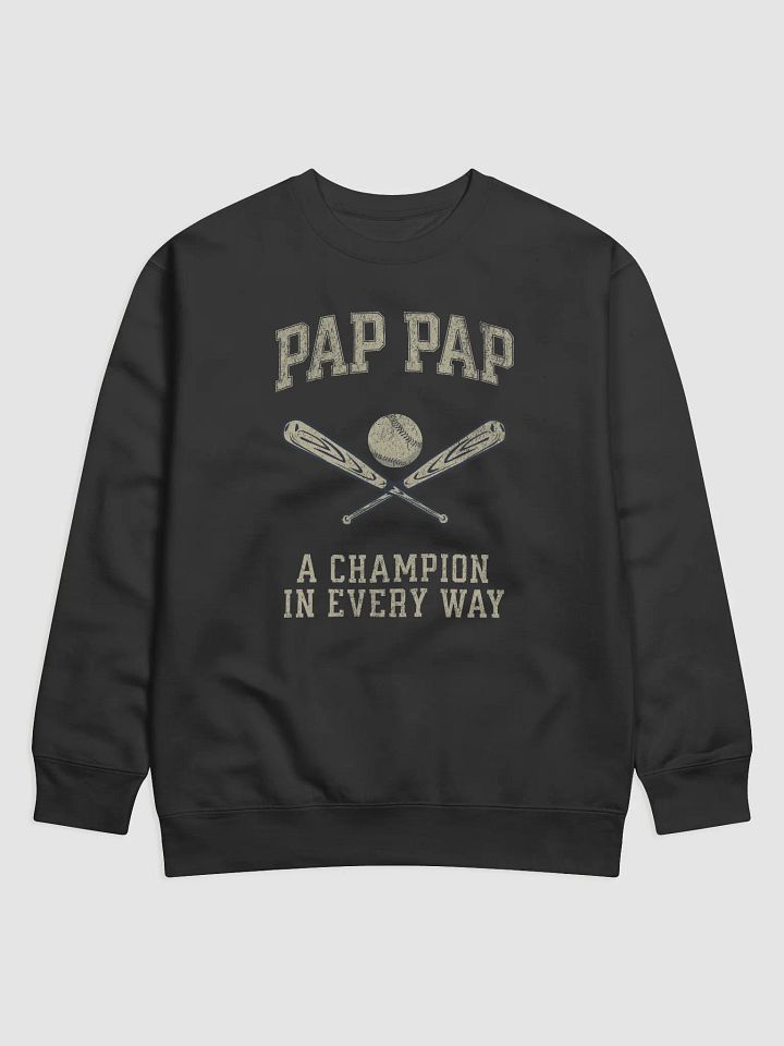 Pap Pap Champion Baseball Bats Premium Sweatshirt product image (5)