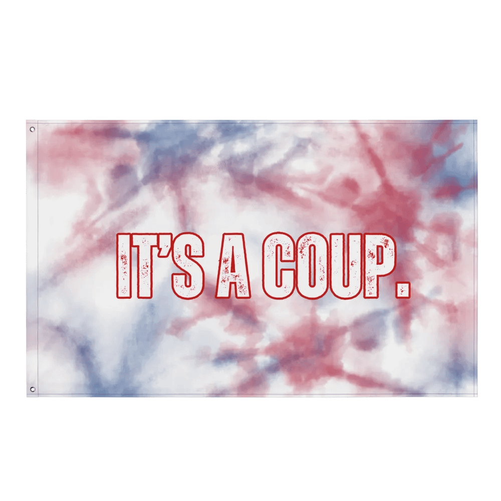Resistors, It's a Coup, Tie Dye Flag product image (1)