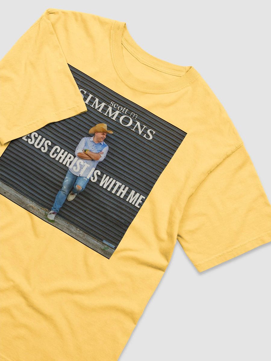 scott m Simmons Country Christian Artist Jesus Is With Me Album Promo T Shirt product image (25)