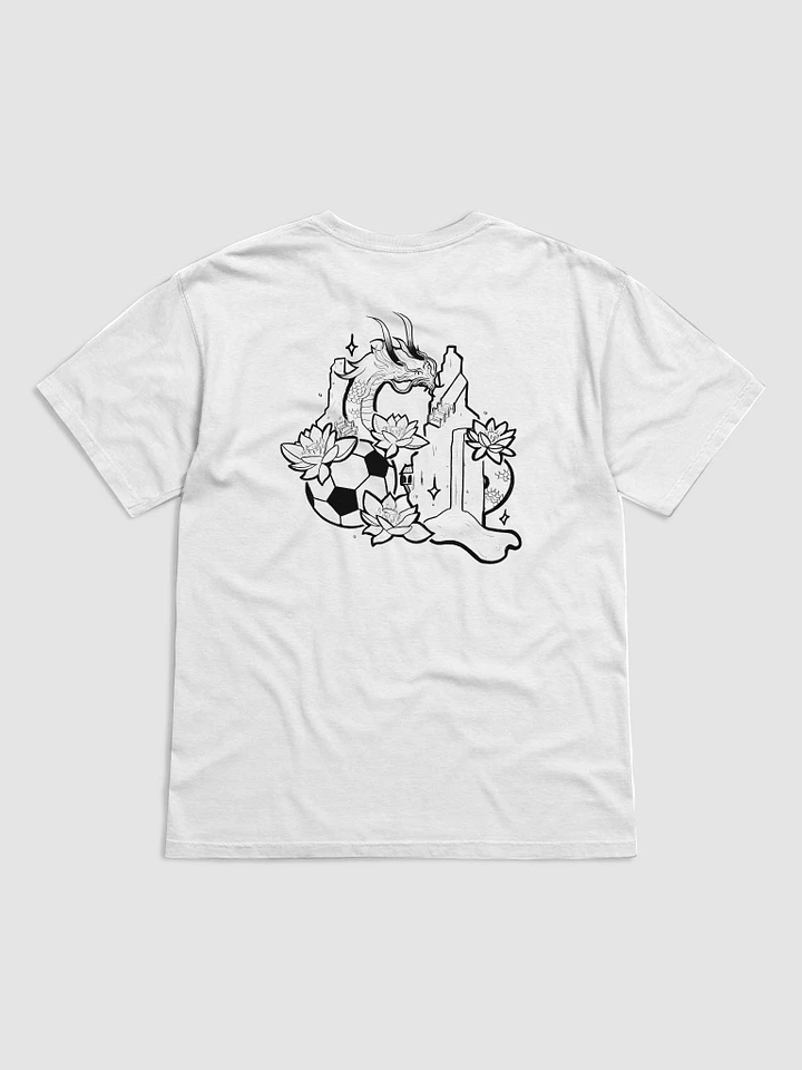 Maqwell Lotus Dragon White T-Shirt product image (2)