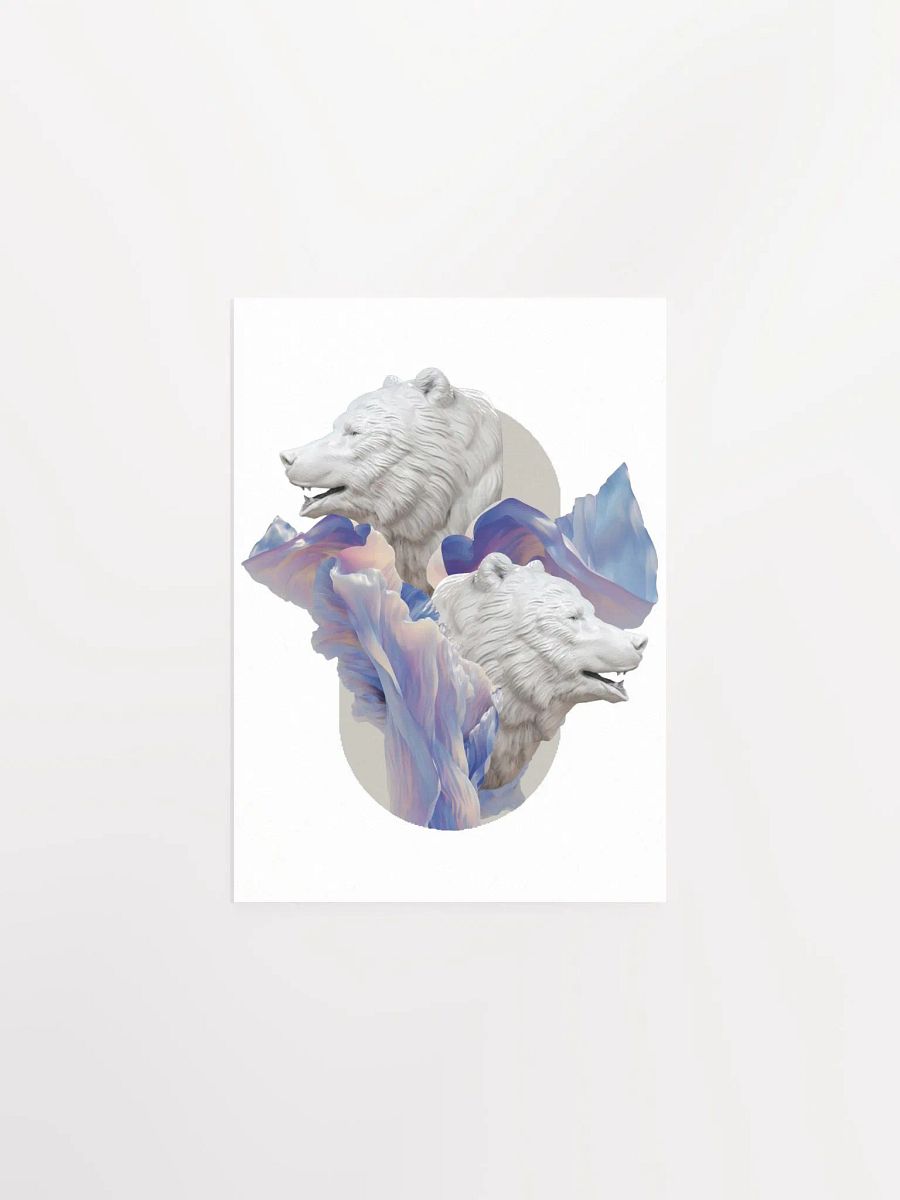 Aurora Borealis Bears Art Print product image (1)