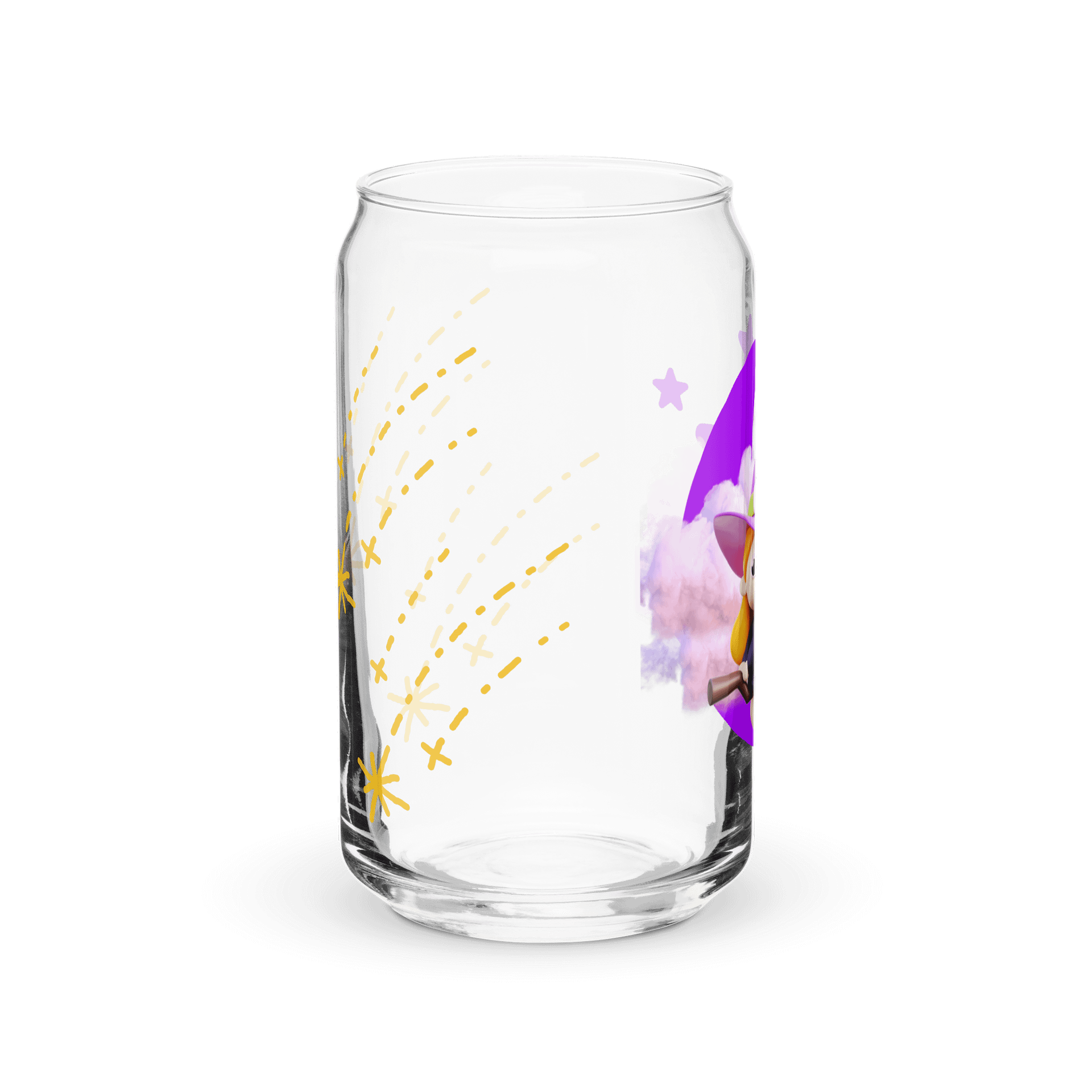 Whimsical Witch Can-Shaped Glass product image (5)