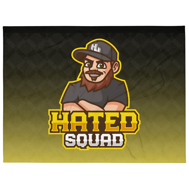 Hated Squad Throw Blanket product image (1)