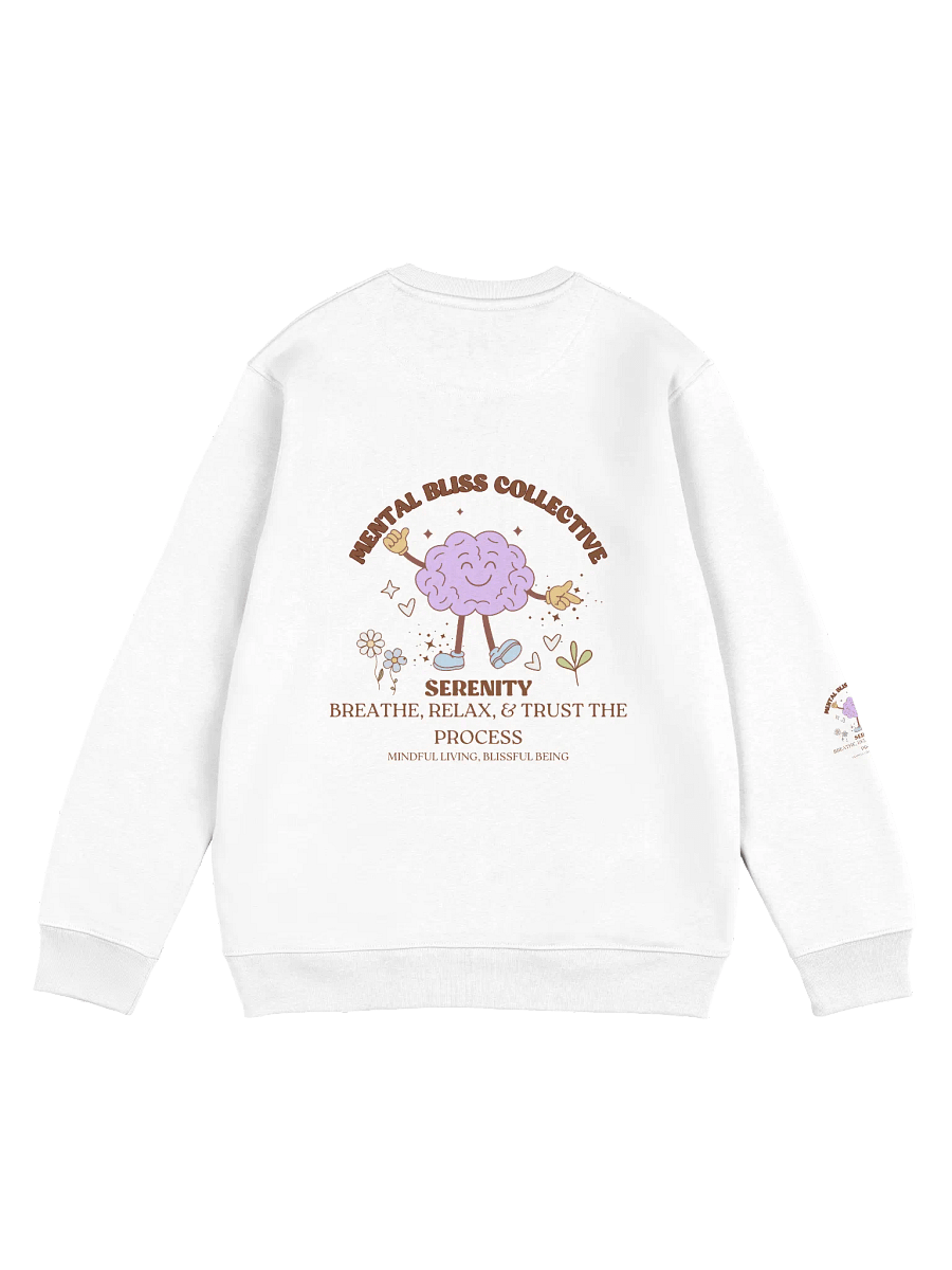 Serenity Serenity, Breathe, Relax, & Trust the Process - Eco Sweatshirt product image (2)