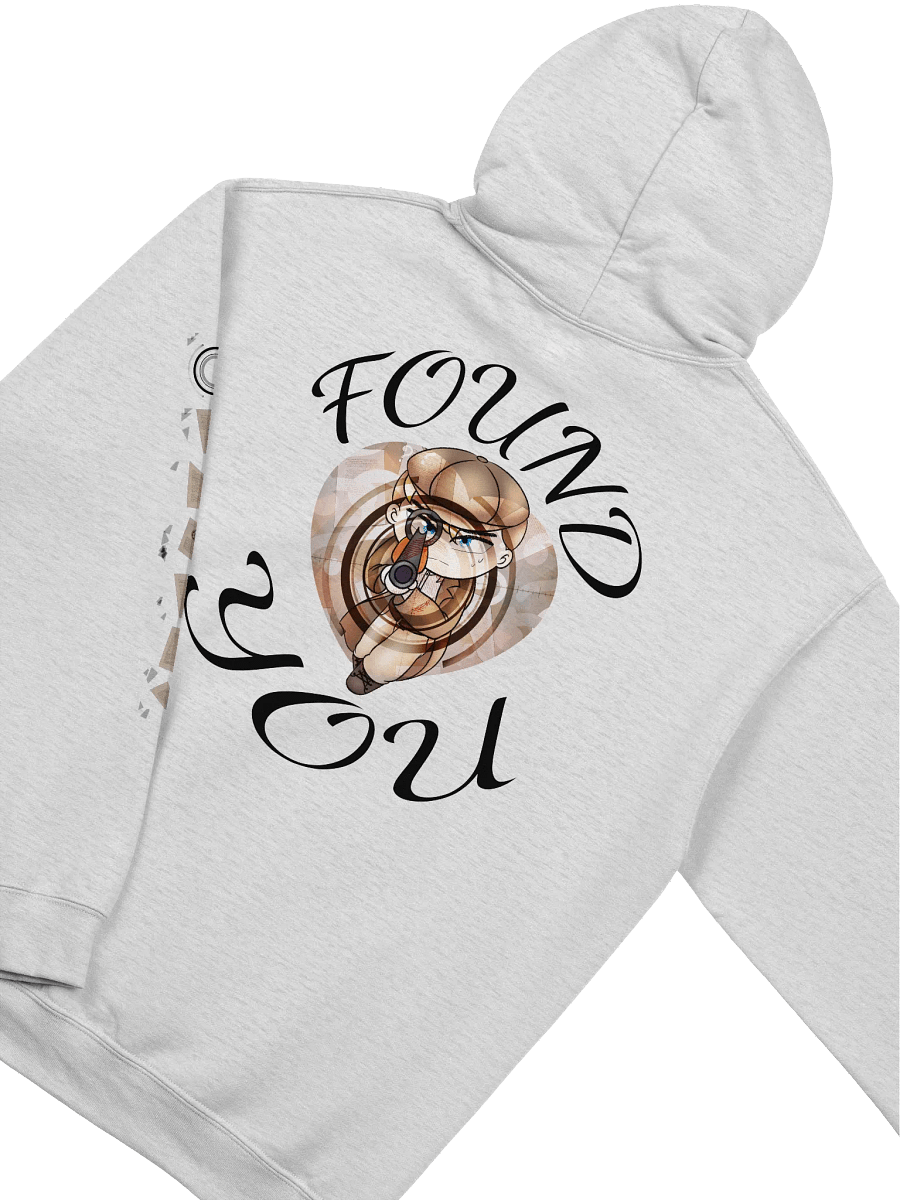 "FOUND YOU" Chibi Ropo Hoodie (with black text) product image (10)
