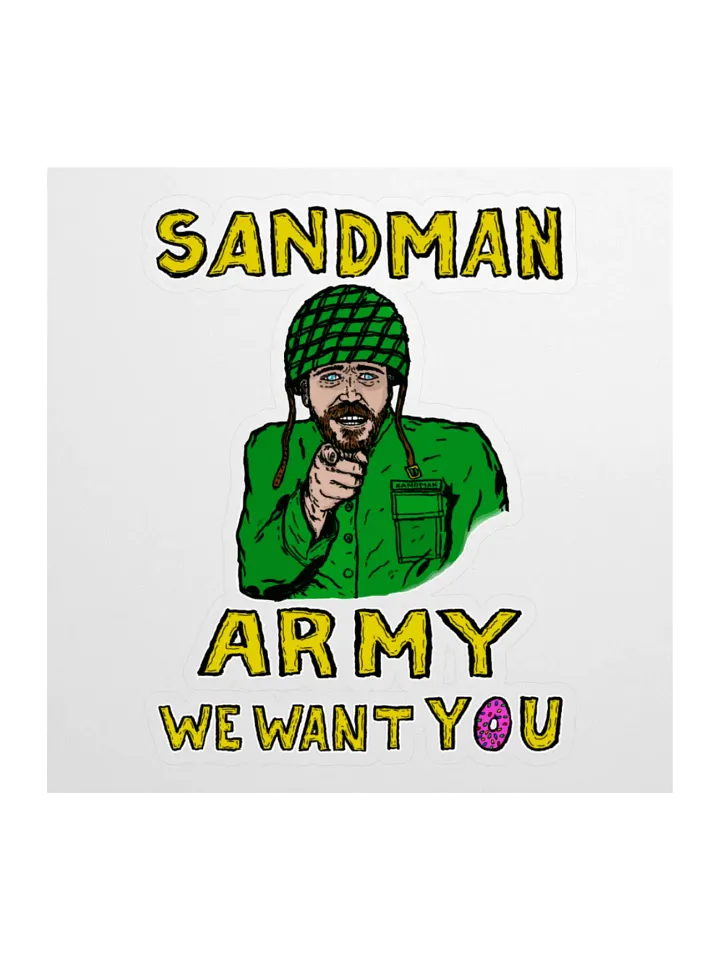 Sandman Army Sticker product image (1)