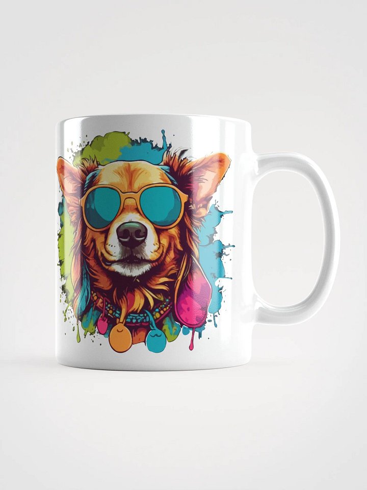 Hippie Dog 9 , Mug product image (2)