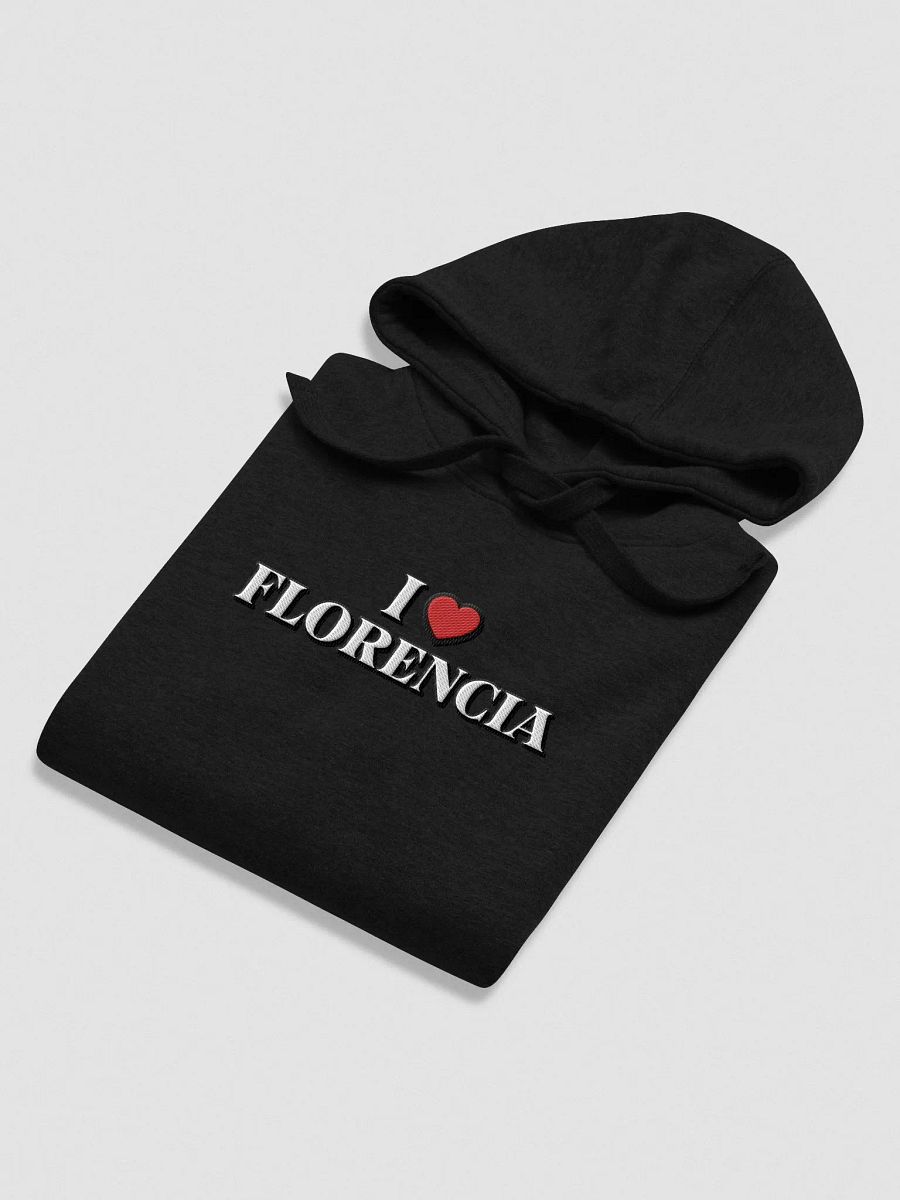 "I LOVE MY SPOT" / HOODIE WITH PERSONALIZED CITY OR COUNTRY NAME / EMBROIDERED product image (3)