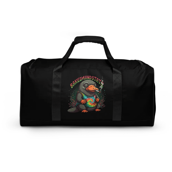 Psychedelic Platypus Duffle Bag product image (2)