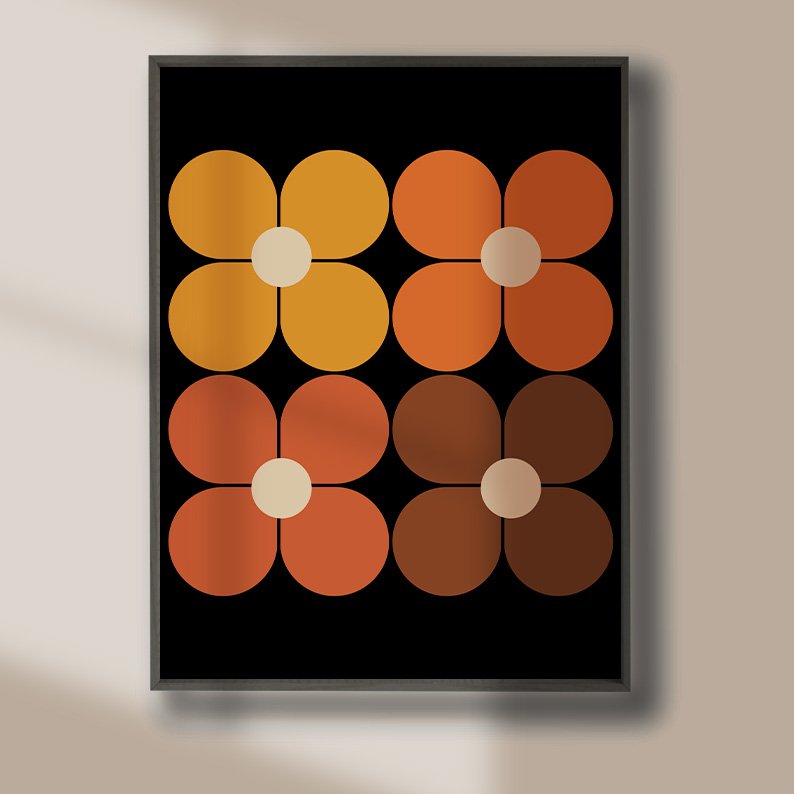 Mid Century Modern Gallery Wall Set of 6 DIGITAL Prints product image (7)