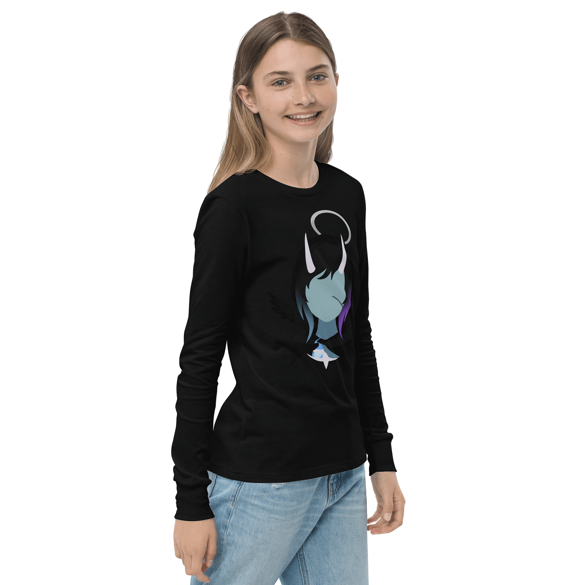 Kay Motif Youth Long Sleeve Shirt product image (5)