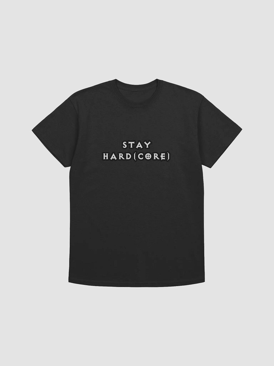 Stay Hard(core) T-Shirt w/ Teal Trix Logo product image (2)