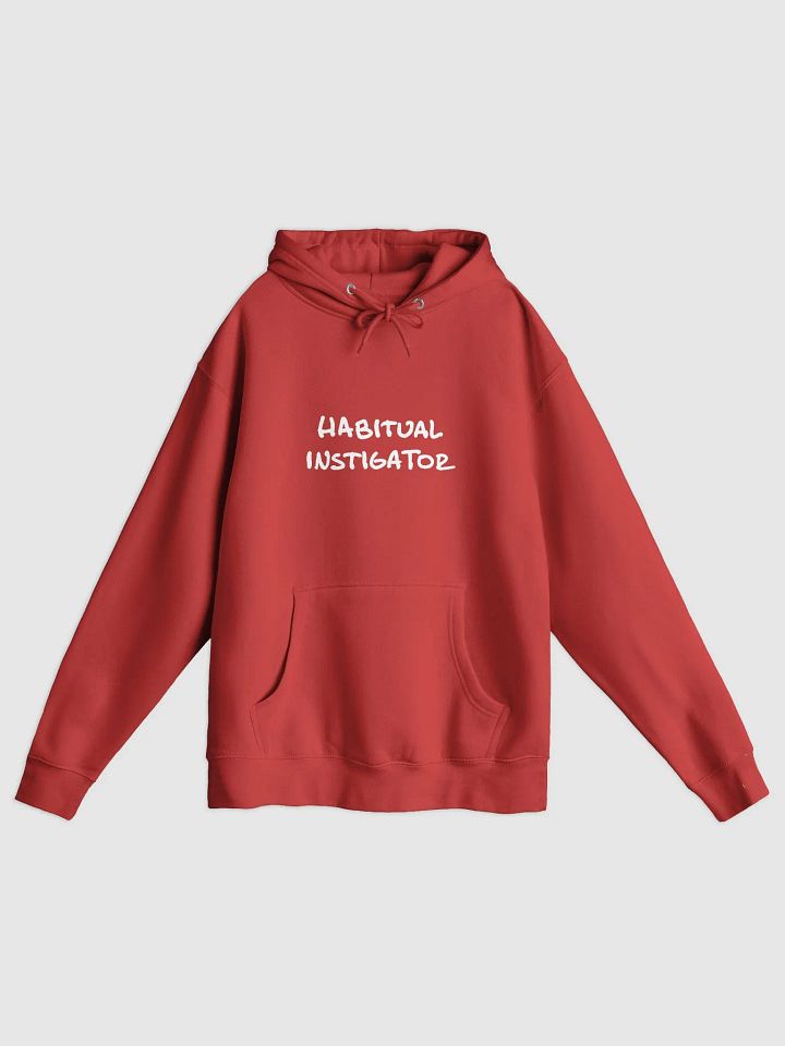 HABITUAL INSTIGATOR (white design) printed premium pullover hoodie product image (7)