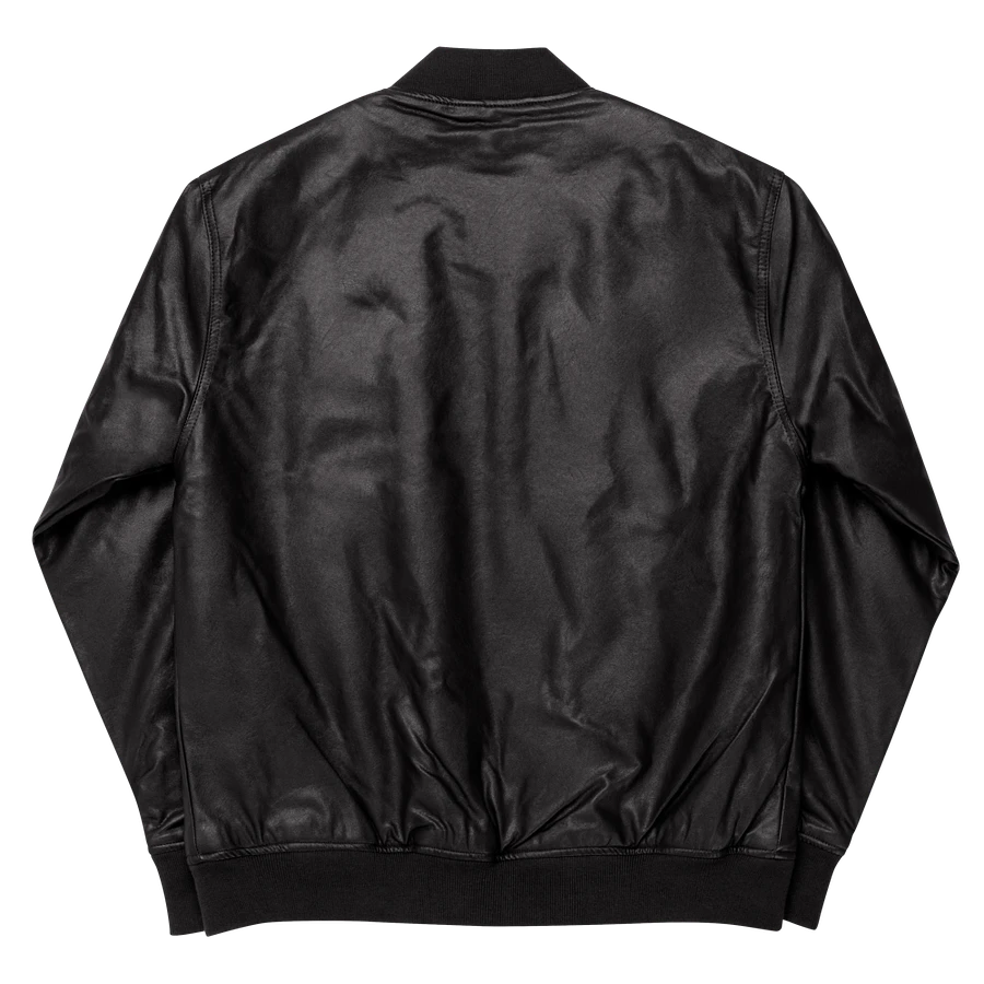 LUCKY SLOTS FAUX LEATHER BOMBER product image (4)