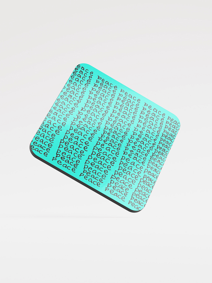Peace 2 Coaster (Teal) product image (1)