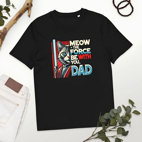 Celebrate your dad’s unique interest with our T-shirt  #catlover #catlife #catdad #father #fathersday #starwars #tshirts #tsh...