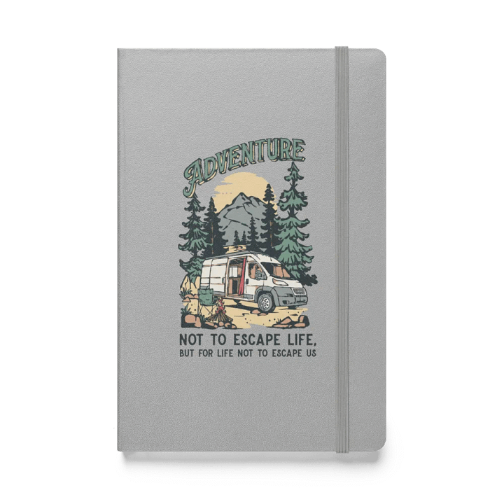 Adventure Awaits VanLife & Travel Hardcover Notebook product image (1)