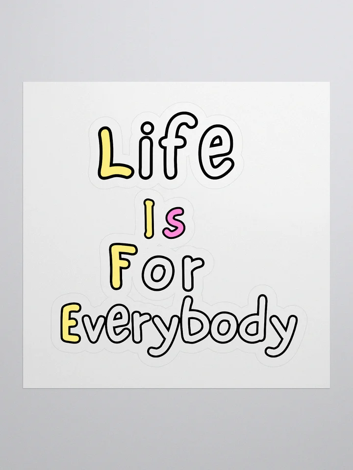 Vibrant Life Kiss Cut Stickers product image (1)