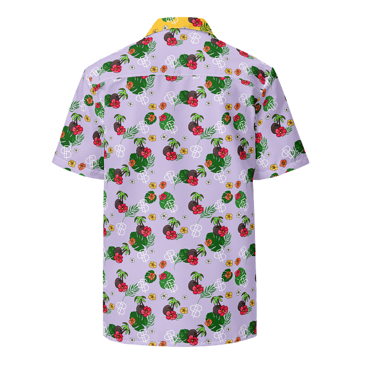 Tropical Island Hawaiian Shirt - Lilac product image (2)