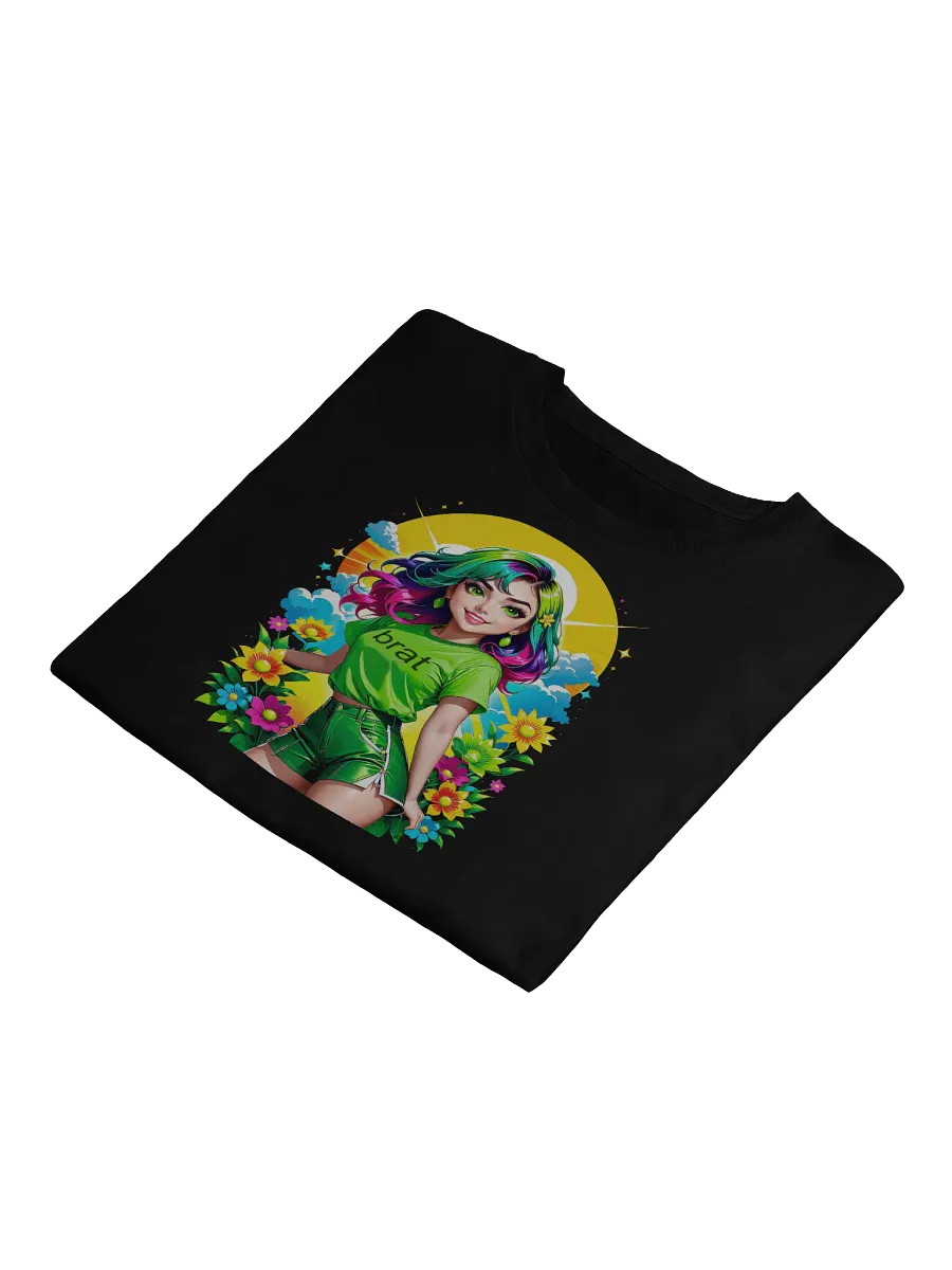 Brat Girl v2 - AS Colour Women's Premium Crop Top product image (4)